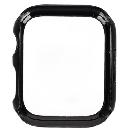 Protective Shell Case with HD Screen Protector for iWatch Series 7 41mm Black 1