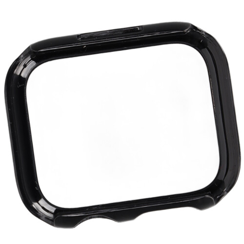 Protective Shell Case with HD Screen Protector for iWatch Series 7 41mm Black 2