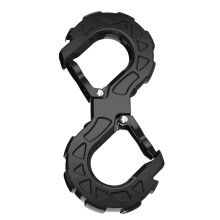 (Black) Heavy Duty S-Shape Tow Hook for SUV ATV Trucks