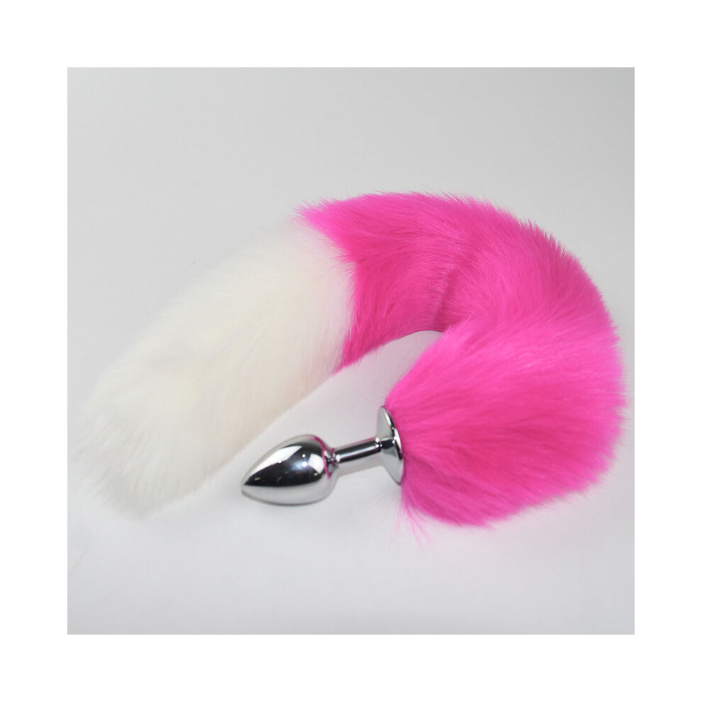 Creation-3C (Rose And White) Sensual Butt Plug - Adult Toy For Couples