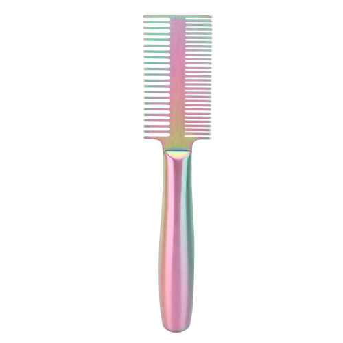 Colorful Dense Teeth Grooming Comb 77g 22x4.8cm 2