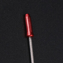 (red, 300) Alloy Bike Line End Cap - Durable Repair Accessory