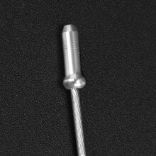 (Silver, 1) Alloy Bike Line End Cap - Durable Repair Accessory