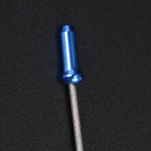 (Blue, 300) Bicycle Line End Cap Long Lasting Aluminum Alloy Material Professional Bike Reparing Accessories