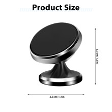 Magnetic Car Phone Holder with Sticky Gel Pad