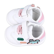 Baby Soft-Sohle Sneakers Kleinkind Lauflernschuhe Pink 16