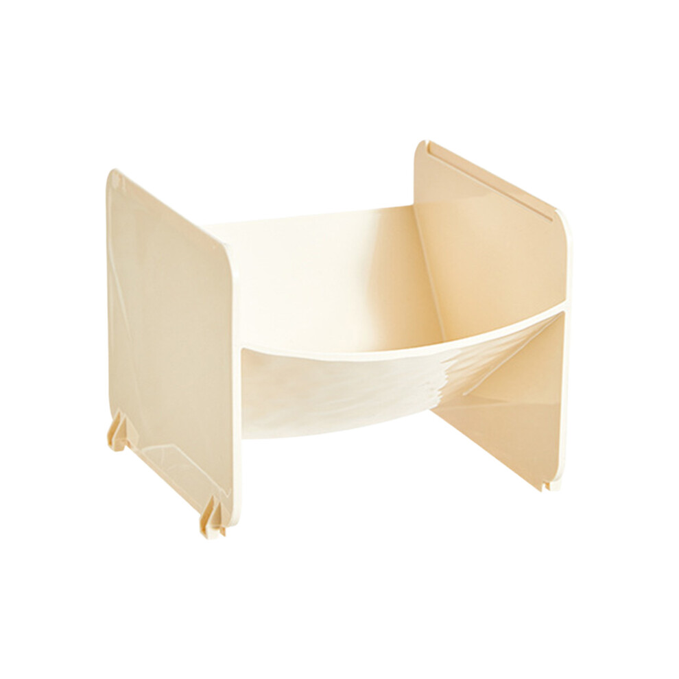 (Cream Color, 1 Layer) Stylish Plastic Desk Organizer for Pens & Tea Bags-image-OPC-PWXPDHM-NEW