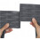 Deep Grey Rattan Effect Flexible Plastic Lawn Edging, 2.4m Garden Border 9