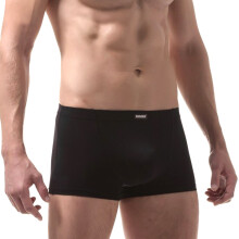 (2XL) Men Solid Color Underpants Elastic Lifting Hips Male Briefs Gift for Christmas and New Year