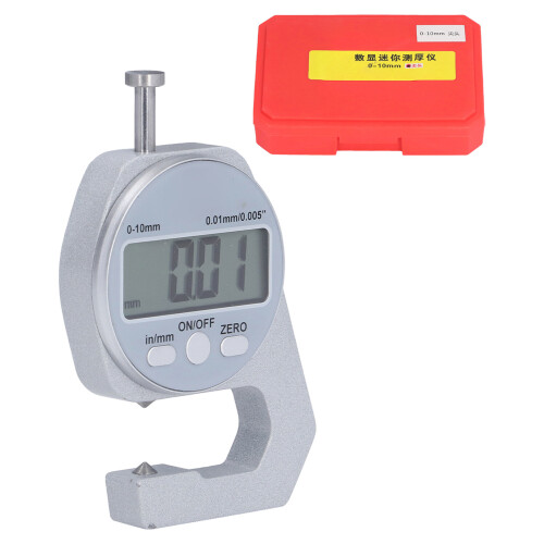 Digitaler Dickenmesser 0–10 mm Mini-Edelstahlkaliber mit LCD-Display 1