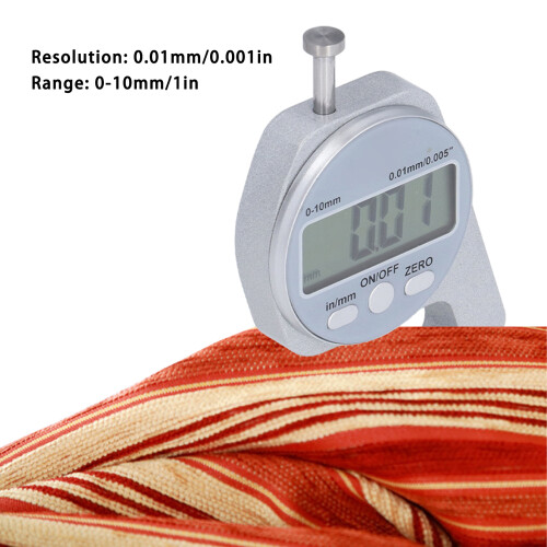 Digitaler Dickenmesser 0–10 mm Mini-Edelstahlkaliber mit LCD-Display 2