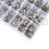 580Pcs Stainless Steel Hex Socket Screws Nuts Washers Kit M2-M5 10