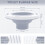 Universal Grey Toilet Flange Kit Silicone ABS 3in 1
