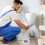 Universal Grey Toilet Flange Kit Silicone ABS 3in 1