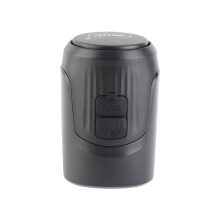 125dB Waterproof Electric Bike Horn, 60x38mm, Black
