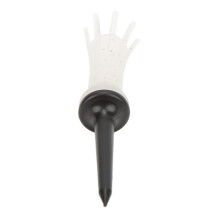 Weicher Gummigolftee 86mm Weiß, 8-Klauen-Plastik-Golf-Tools