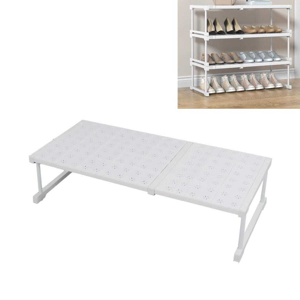 Expandable Storage Rack 55Kg, 67-88Cm, Steel & Plastic 7641388239113
