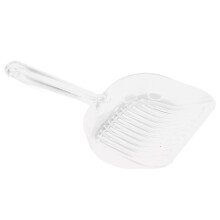 ABS Katzentoilettenstreu Schaufel, 5 mm Filter, Ergonomischer Griff, 26x11,7 cm