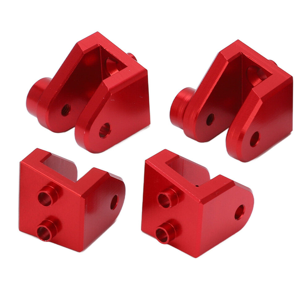 Heavy Duty Aluminium Rc Shock Mount For 1/8 Lmt Solid Axle Monster Truck, Red 4041388240257