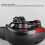 Comfortable Shock Absorption Bike Saddle, Adjustable Red Leather & Sponge 3