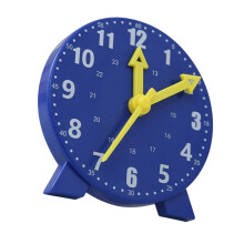 Interactive Blue Clock Aid for Teaching Time to Young Learners with Easy Read