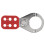 38mm Lockout Hasp with Padlock, 6 Hole Industrial Security Lock 7