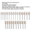 25Pcs Felt Polishing and Buffing Wool Bits for Rotary Tool Grinding 6