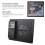 Auto USB Chicken Coop Door 1067g 34.5x29cm Black 16