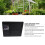 Auto USB Chicken Coop Door 1067g 34.5x29cm Black 10