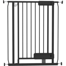 INGENUITY - Safety barrier for stairs, children, pets, hand or foot opening, 84cm high, width between 73 and 80 cm