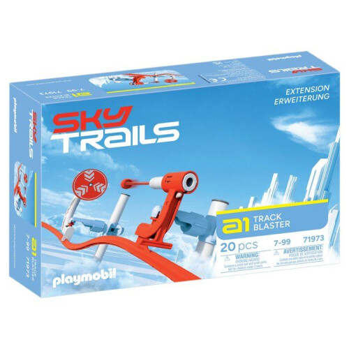 PLAYMOBIL Sky Trails: Track Blaster, Action-Set, Luftbahn, 20 Teile, ab 7 Jahren