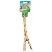 Zubehör Vogel - TIROL - Zweig Sitzstange - Größe L 30cm - Naturholz