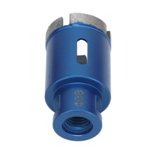 Diamant-Bohrkrone M14 38mm für Marmor, Granit und Stein, Bohrwerkzeug