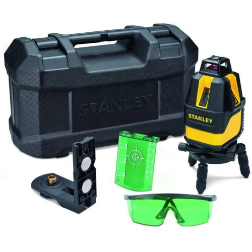 STANLEY Laser Level Multiline - STANLEY - STHT77524-1 - batteries - green
