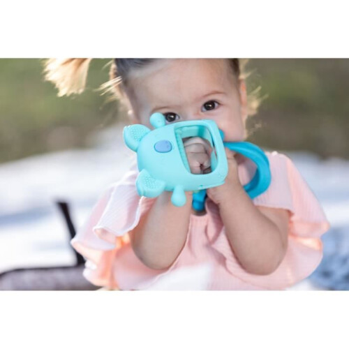 Nuby Zahnungshandschuhe - NUBY - Koala - Silikon - Blau 2