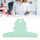 Durable Green Paper Clips 10x5.2x3.5cm for Office Use 16