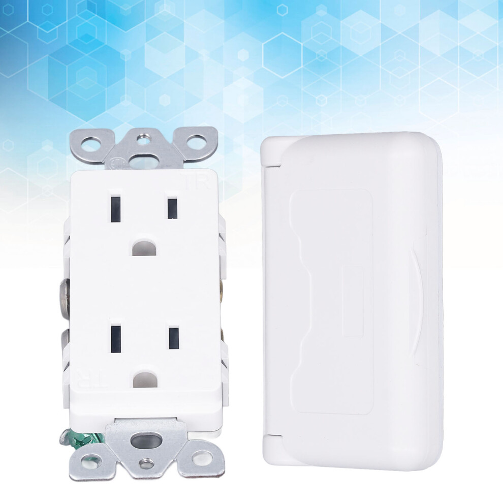 Weatherproof Outdoor Power Outlet 125Vac 15A With Cover, 4-3/4In 5051388241931