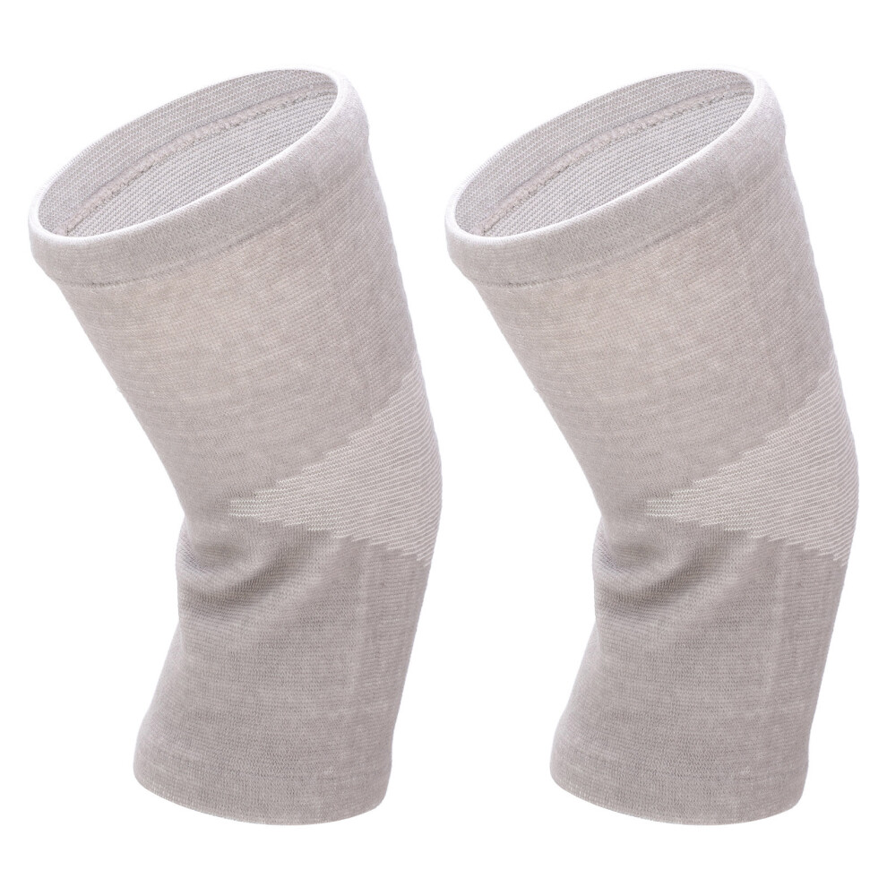 2 Pcs Breathable Elastic Knee Warmers for Sports, 40-52.5kg