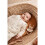 Mini-Decke - CANDIDE - 55 cm - 0/3 Monate - Weiß mit Tiger-Muster 5