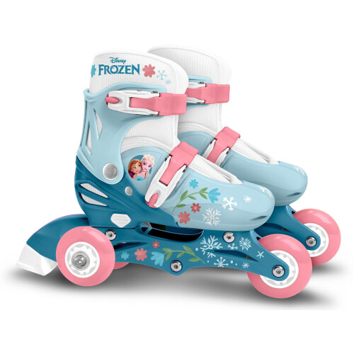 Rollschuhe 2-in-1 - DIE EISKÖNIGIN - Mädchen - Blau - Größe 27-30