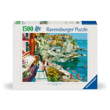 Ravensburger - Puzzle für Erwachsene - Puzzle 1500 Teile - Romantik in den Cinque Terre - ab 14 Jahren - hochwertiges Puzzle - 12000430