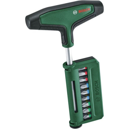 Bosch 19-piece screwdriver set with T-handle BOSCH - Shaft 100 mm