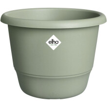 Runder Blumentopf - ELHO - Amiga Rund 55 - 55 L - Ø 55 x H 51 cm - Grün - Außenbereich