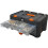 3 Schubladen Organizer - WORX BY KETER - STACK N ROLL - 48 x 33 x 23 cm - Schwarz 1