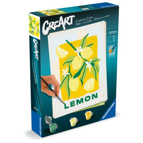 Creart Malen nach Zahlen: Zitrone 1