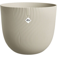 Round flower pot - ELHO - Sereh Round 60 - 110 L - Ø 59 x H 51 cm - Beige - Indoor/Outdoor