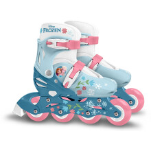 Verstellbare Inlineskates - DIE EISKÖNIGIN - Mädchen - Blau - Größe 30-33