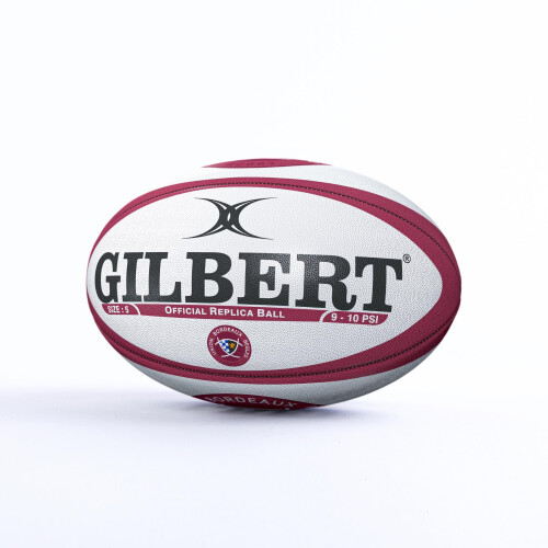 Rugbyball - Bordeaux UBB - Replica - GILBERT - Größe 5 2