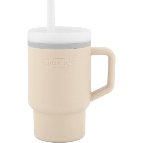 Meine erste Silikontasse - INFANTINO - 255 ml - Sand