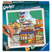 Ravensburger – CreArt – Erwachsene – Malen nach Zahlen – Kawaii Street / Niniwanted – Illustrator – Kreatives Hobby – 12023273